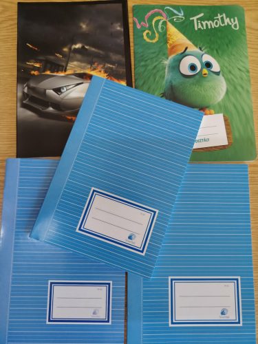 5 db 14x32 vonalas füzet