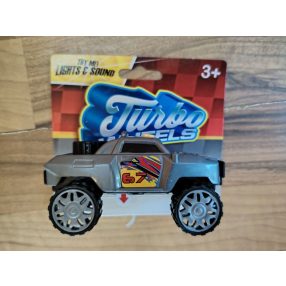 Turbo Wheels szürke autó