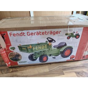   Big - Fendt GT Traktor pedállal, Zöld- csak MPL postacsomagként