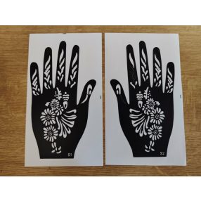Henna sablon - 1 pár 