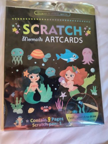 Scratch karcolós DIY készlet