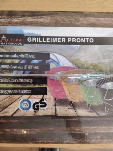 Sárga grill vödör