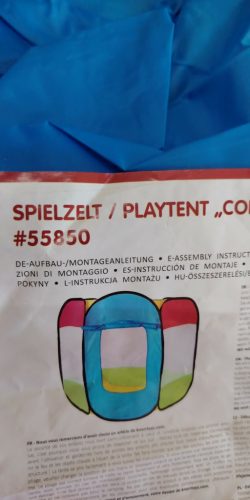 Knorrtoys 55850 típusú, színes játszósátor