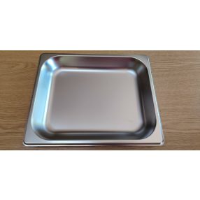 rozsdamentes acél GN (Gastronorm) edény - 33*27*4 cm