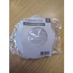   Ernesto márkájú, kb. 11 cm átmérőjű, 4 darabos szilikon fedő készlet