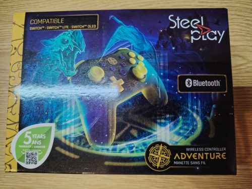 Steelplay Adventure vezeték nélküli kontroller Nintendo Switch konzolokhoz