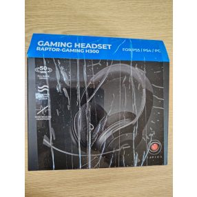  Raptor-Gaming H300 gamer headset Ps5, Ps4, PC