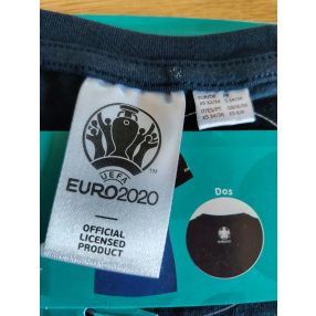   női, S méretű, francia nemzeti futballcsapat pólója az UEFA Euro 2020-ról