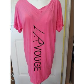 pink egymèretes tunika, l, XL, mèret