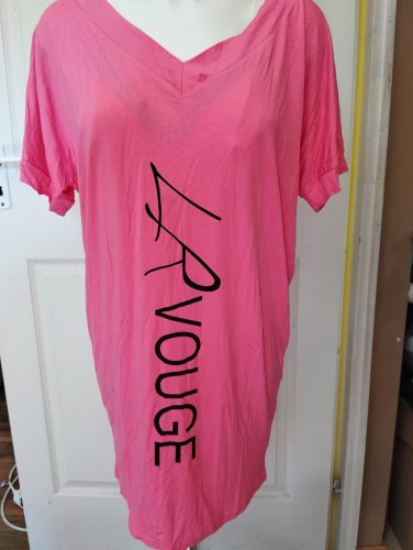 pink egymèretes tunika, l, XL, mèret