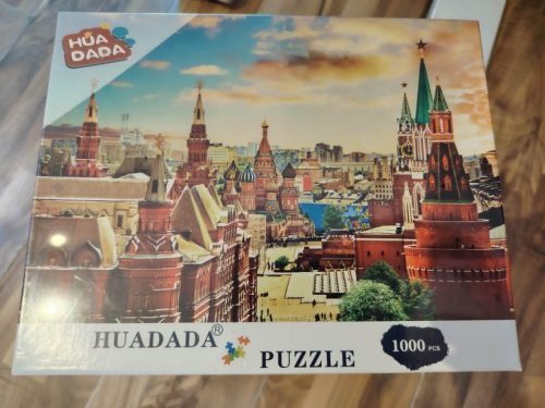 Huadada, 1000 db, jó minőségű puzzle, Kreml