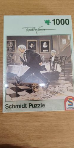 Schmidt 1000 darabos puzzle, Renato Casaro „Dinner for One” (Vacsora egy személynek)