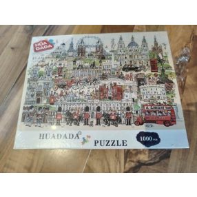 Huadada 1000 db , jó minőségű puzzle London