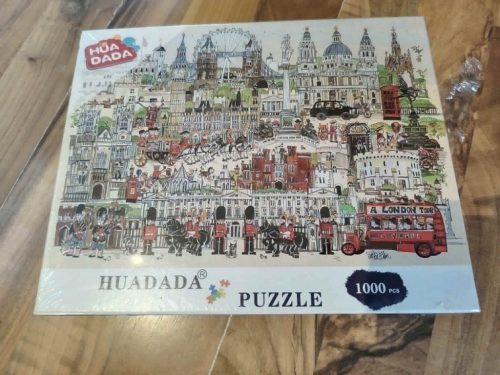 Huadada 1000 db , jó minőségű puzzle London