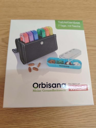 Orbisana, 7 napos, szines, gyógyszertároló