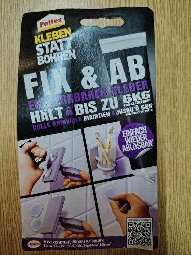 Pattex Kleben statt Bohren Fix & Ab