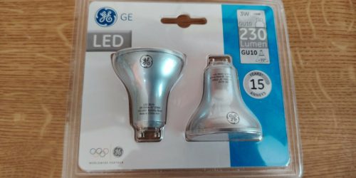 General Electric (GE) LED GU10 spotlámpa, 2 darabos csomagolásban