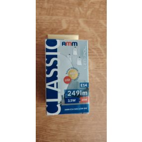   LED-Pol AMM-E14-G45-3,5W-DW típusú, E14-es foglalatú, nappali fehér fényű LED izzó 