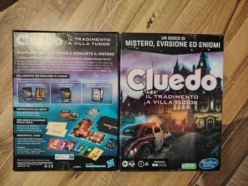Cluedo társasjáték, olasz nyelvű