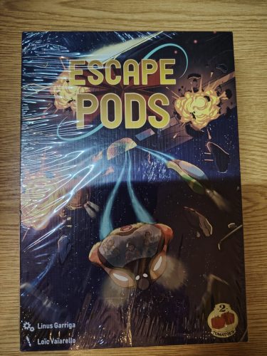 Escape Pods taktikai űrhajós társasjáték