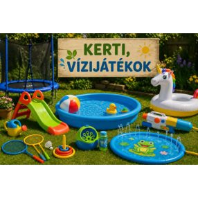 Kerti,- vizijátékok